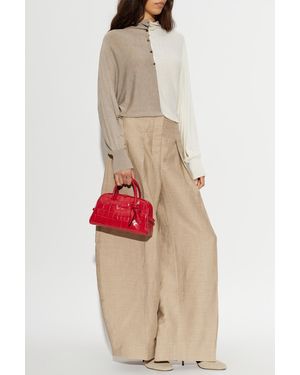 Jacquemus 'Losange' Long-Sleeve Top - Natural