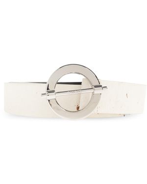 Samsøe & Samsøe Leather Belt - Natural