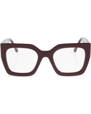 Etro Corrective Glasses - Red