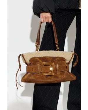 Balmain "Anthem Medium" Bag - Black