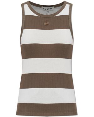 Munthe Top 'Tezza' - Brown
