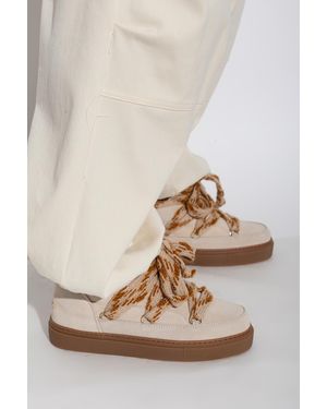 Inuikii 'Suede Knot' Snow Boots - Natural