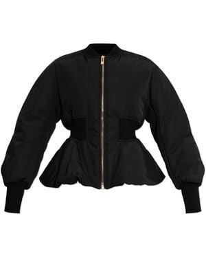 Alaïa Peplum Jacket - Black