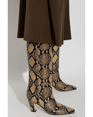 Aeyde “Heeled Boots 'Silva' - Brown