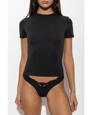 Skims 2-Pack Of Slim-Fit T-Shirts - Black