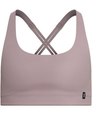 On Shoes Training Bra - Purple