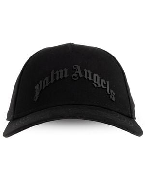 Palm Angels Baseball Cap - Black