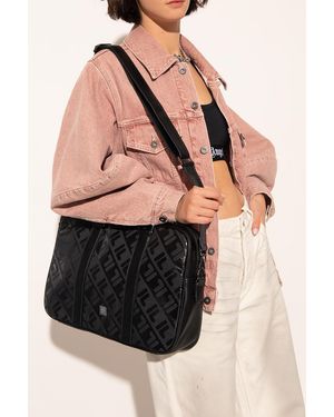 Fila 'La Greca' Shoulder Bag - Black