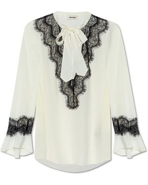Zadig & Voltaire Top "Tuan" - White