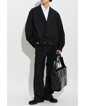 Balmain Creased Pants - Black