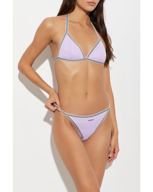 Versace Bottom Of The Swimsuit - Purple
