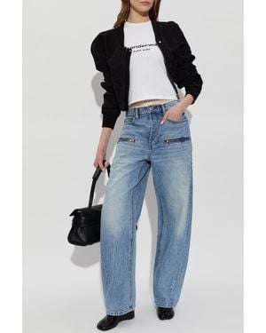 Alexander Wang Wide-Leg Jeans - Blue