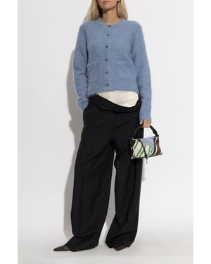 Munthe 'Vovilla' Cardigan With Pockets - Blue