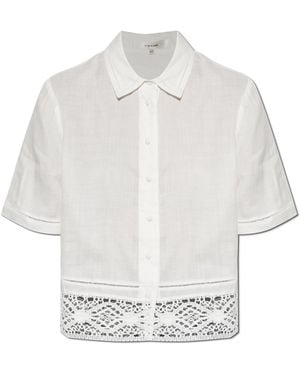 FRAME Short-Sleeved Shirt - White