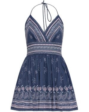 LoveShackFancy 'Arletta' Dress - Blue