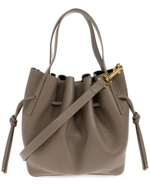 Yuzefi Handbag "Mini Scallop" - Brown