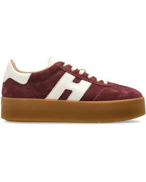 Hogan Sports Shoes On The 'Double Cool' Platform - Brown