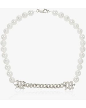 MISBHV Pearl Choker - White
