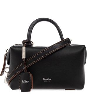 Max Mara Handbag `holdall Small`, - Black
