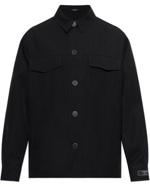 Balmain Wool Jacket - Black