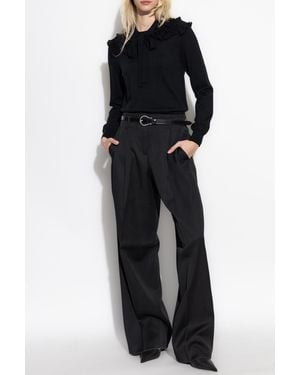 CDG by Comme des Garcons Sweater With Collar - Black