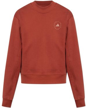 adidas By Stella McCartney Sweatshirt With Logo - Red