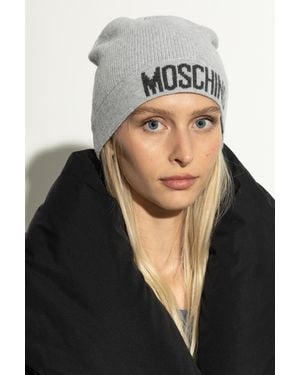 Moschino Cap With Logo - Black