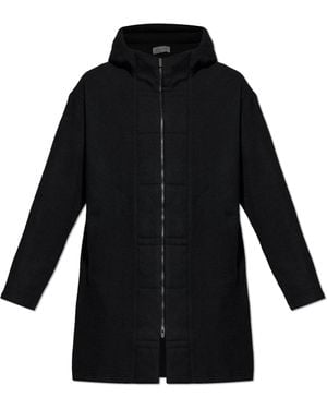 Yohji Yamamoto Wool Hoodie - Black