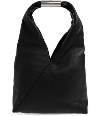 MM6 by Maison Margiela Leather Bag - Black