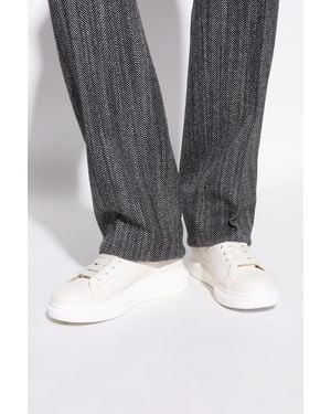 McQueen Sports Shoes With Logo - Gray
