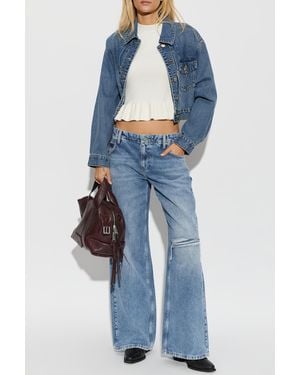 AllSaints "Blink" Denim Jacket - Blue