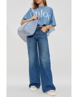 Chloé Wide-Leg Jeans - Blue