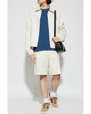 Bally Cotton Shorts - White
