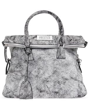 Maison Margiela Handbag "5Ac Medium" - Grey