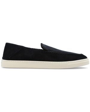 Giorgio Armani Slip-On Shoes - Black