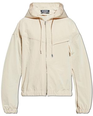 Jacquemus Hooded Jacket 'Bateau' - Natural
