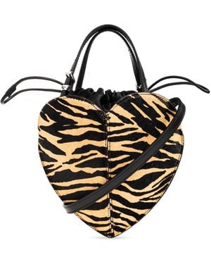 ROTATE BIRGER CHRISTENSEN Heart-Shaped Bag - Black