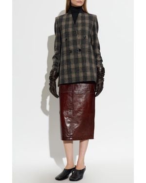 Max Mara 'Elmo' Wool Coat - Gray