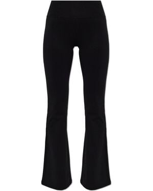 Sporty & Rich Trousers From The 'The Essentials' Collection - Black