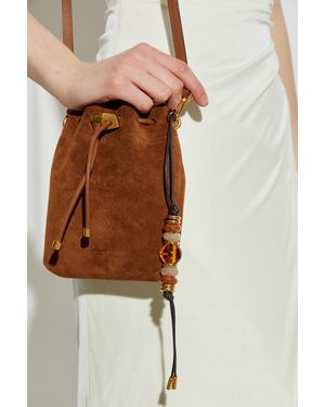 Jimmy Choo Bag Keychain - Brown