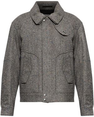 Dries Van Noten Wool Jacket "Vince" - Grey