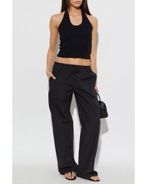 Matteau Wide-Leg Pants - Black