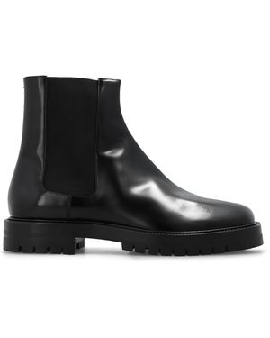 Maison Margiela Cut-Out 'Tabi' Boots - Black