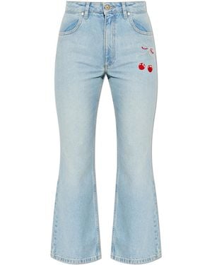 LoveShackFancy Jeans "Sami" - Blue
