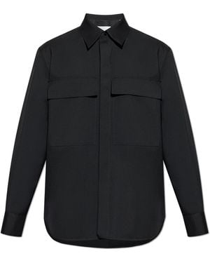 Jil Sander Shirt With Pockets - Black