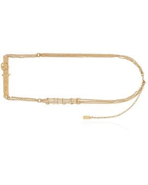 Chloé "Mini" Jewellery Belt - Metallic
