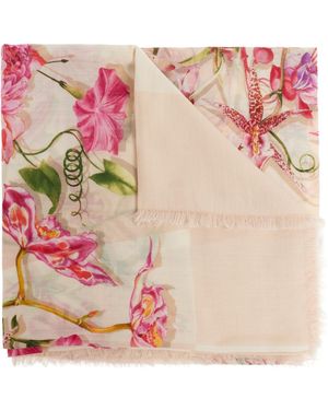 Ferragamo Woollen Scarf - Pink