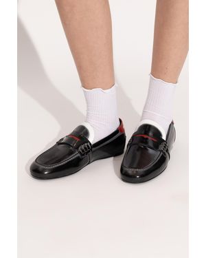 Marni Leather Loafers - Black