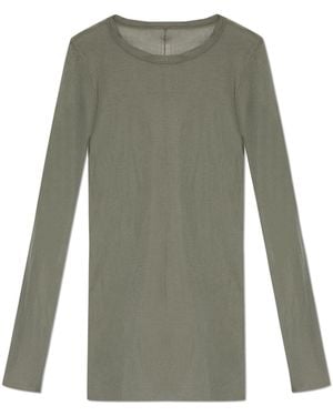 Rick Owens Long Sleeve T-Shirt - Green