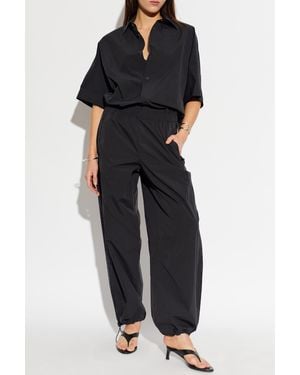 Alexander Wang Wide-Leg Pants - Black